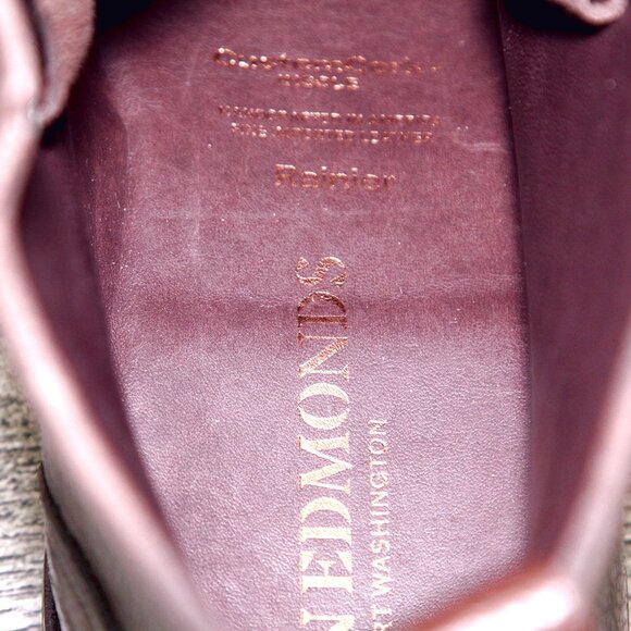 * NIB * $445 Allen Edmonds RAINIER 8 D Boots Brown Factory 2nds * add $15 Trees - Picture 5 of 14